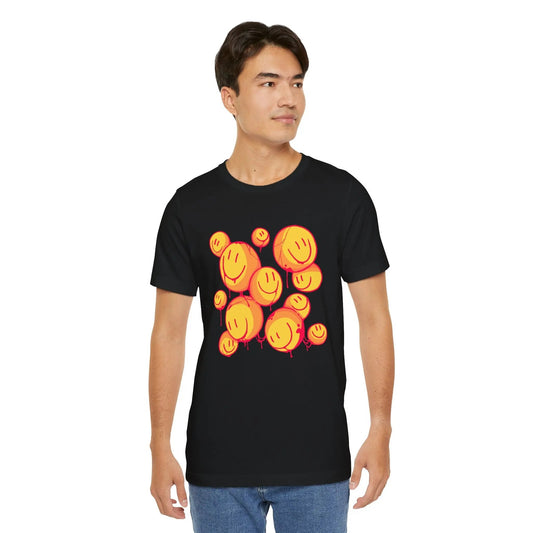 Crazy Smileys - Pop Art T-Shirt Unisex House of Poco Loco