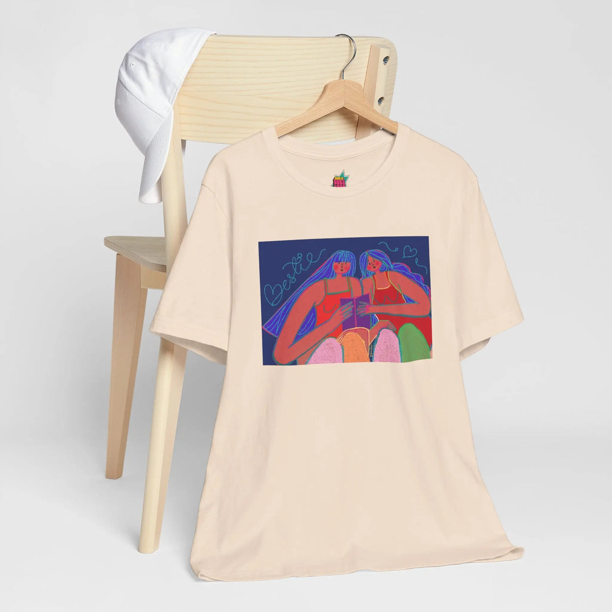 Besties Together - Pop Art Unisex Tee House of Poco Loco