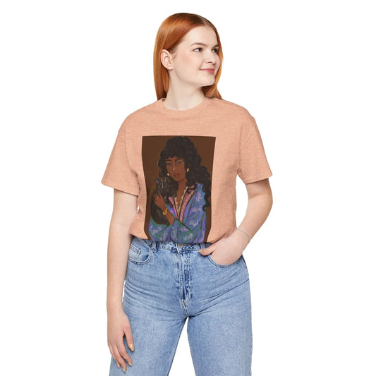 Curly Lady - Pop Art Unisex Tee House of Poco Loco