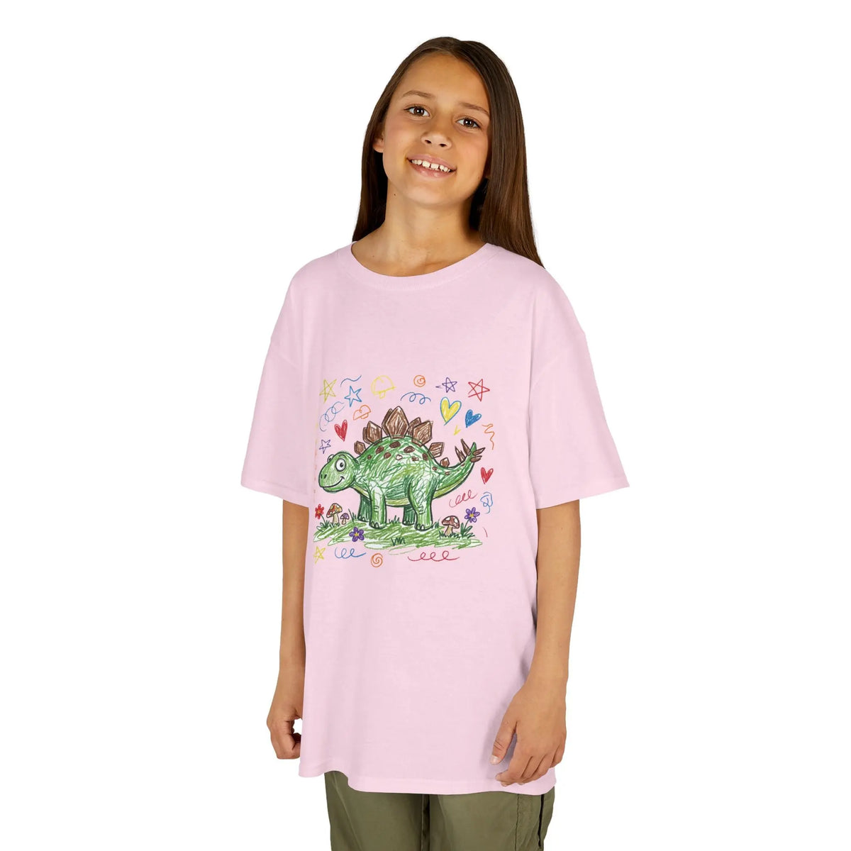 Stego Scribble Dino | Pop Art Kids Tee House of Poco Loco