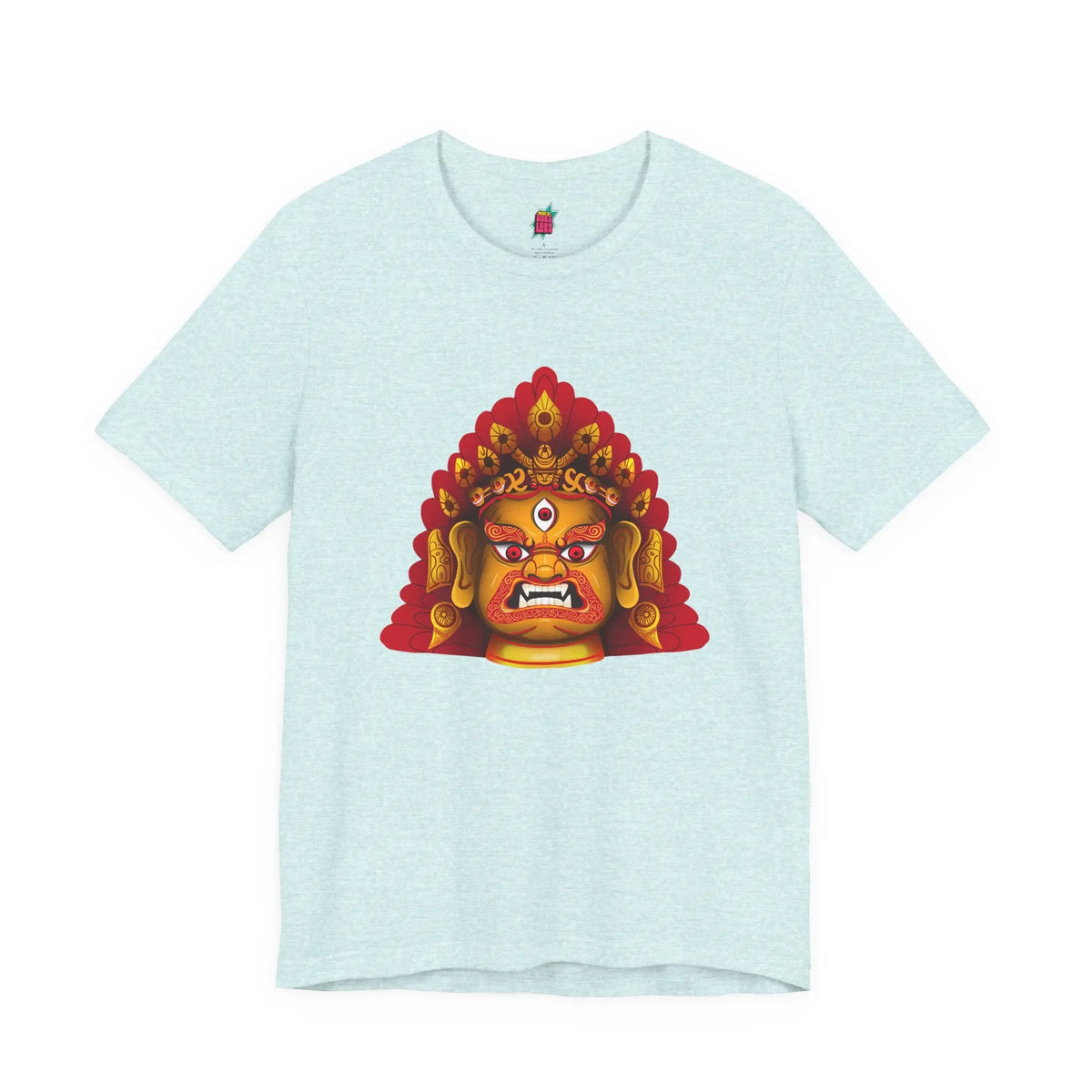 Lakhay Mask - Pop Art Unisex Tee House of Poco Loco