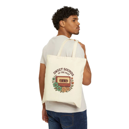 Sweet Sounds - Vintage Cotton Tote Bag House of Poco Loco