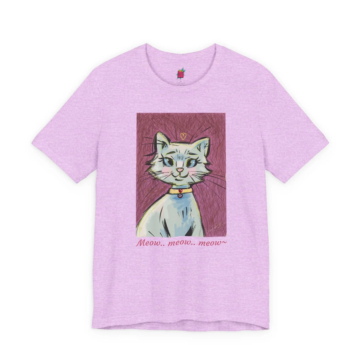 Cat Meow Meow - Pop Art Unisex Tee House of Poco Loco