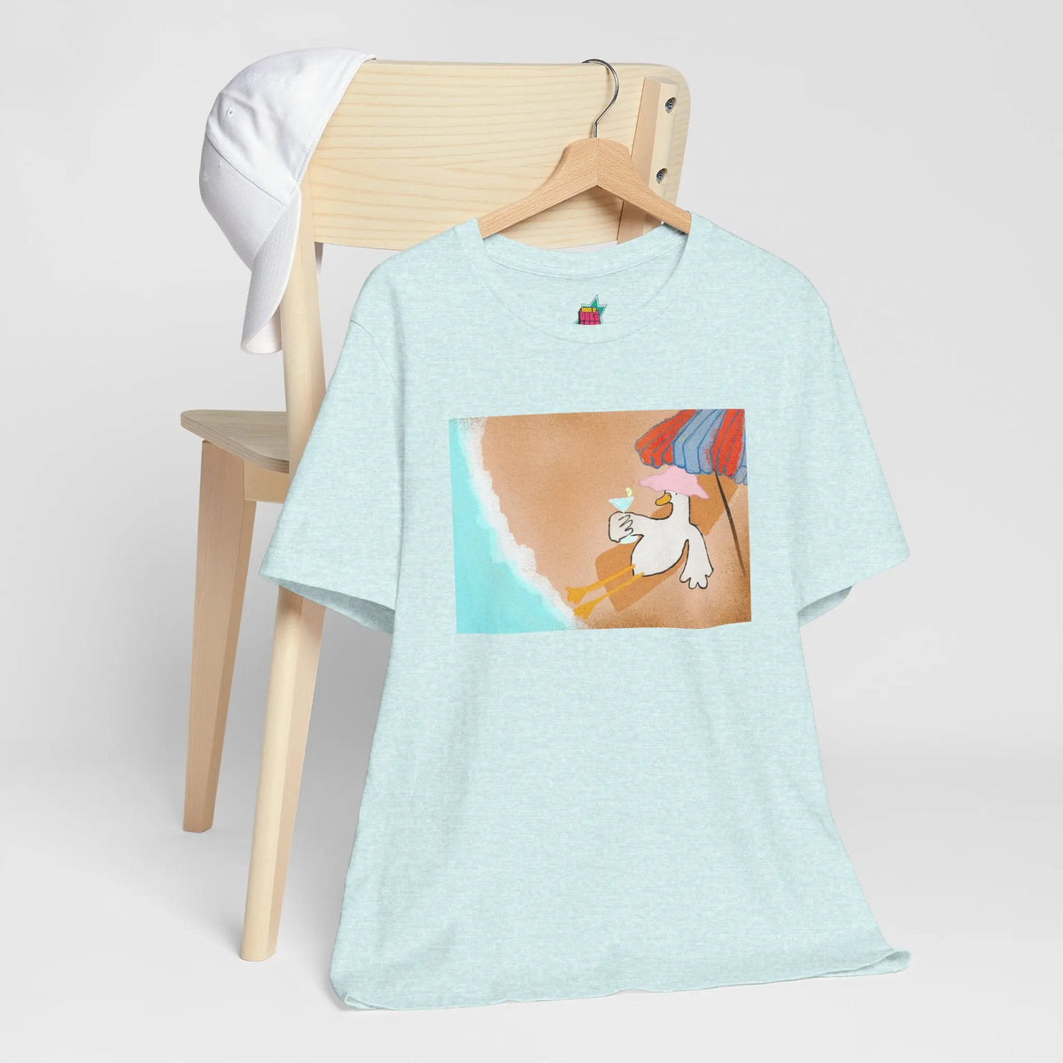 Beach Duck - Pop Art Unisex Tee House of Poco Loco