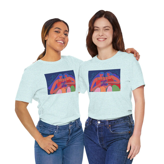 Besties Together - Pop Art Unisex Tee House of Poco Loco