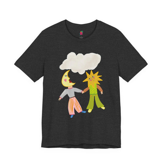 Sun and Moon - Pop Art T-Shirt Unisex House of Poco Loco