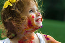 Kids different ages in fun graphic tees