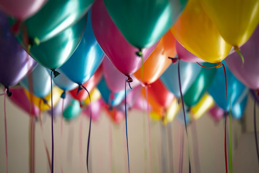 Kids birthday party colorful fun outfits