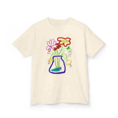 Flower Pot Doodle | Pop Art Kids Tee House of Poco Loco