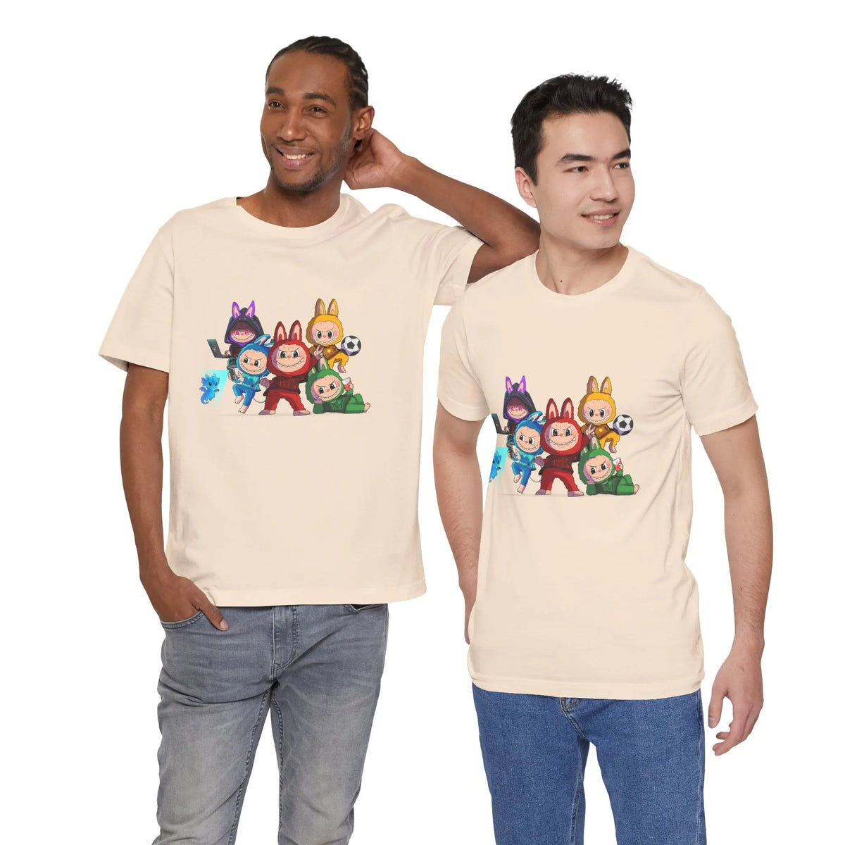 Labubu Assemble - Pop Art Unisex Tee House of Poco Loco
