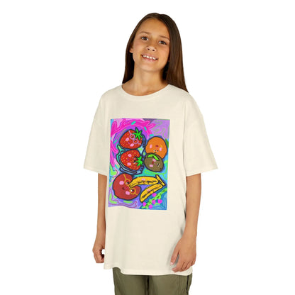 Colorful Doodle Fruit  | Pop Art Kids Tee House of Poco Loco