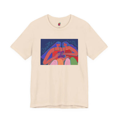 Besties Together - Pop Art Unisex Tee House of Poco Loco