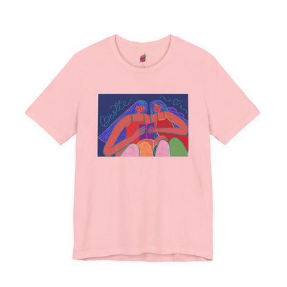 Besties Together - Pop Art Unisex Tee House of Poco Loco