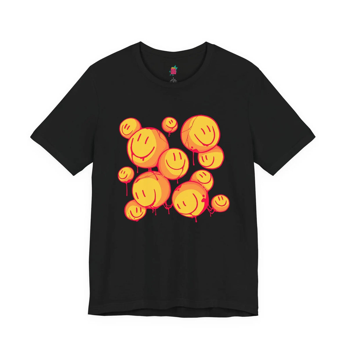 Crazy Smileys - Pop Art T-Shirt Unisex House of Poco Loco