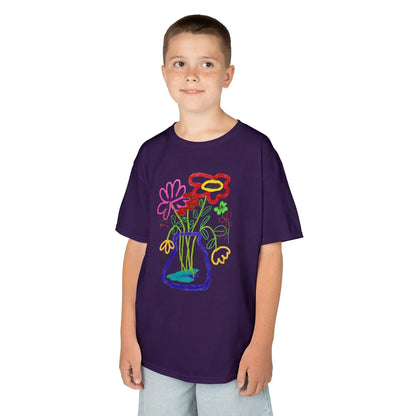Flower Pot Doodle | Pop Art Kids Tee House of Poco Loco