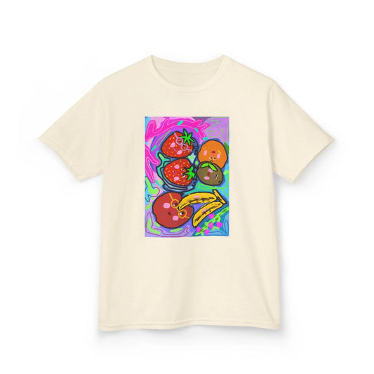 Colorful Doodle Fruit  | Pop Art Kids Tee House of Poco Loco