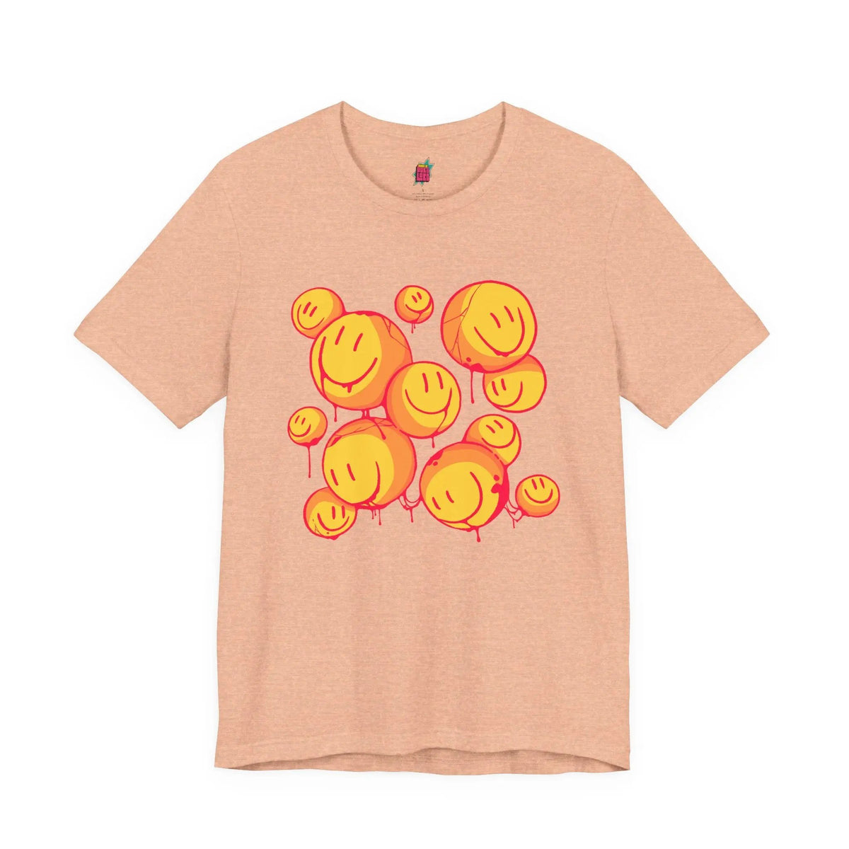 Crazy Smileys - Pop Art T-Shirt Unisex House of Poco Loco