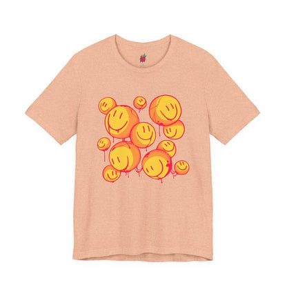 Crazy Smileys - Pop Art T-Shirt Unisex House of Poco Loco