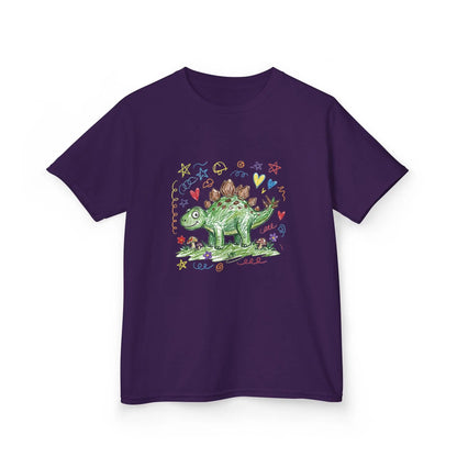 Stego Scribble Dino | Pop Art Kids Tee House of Poco Loco