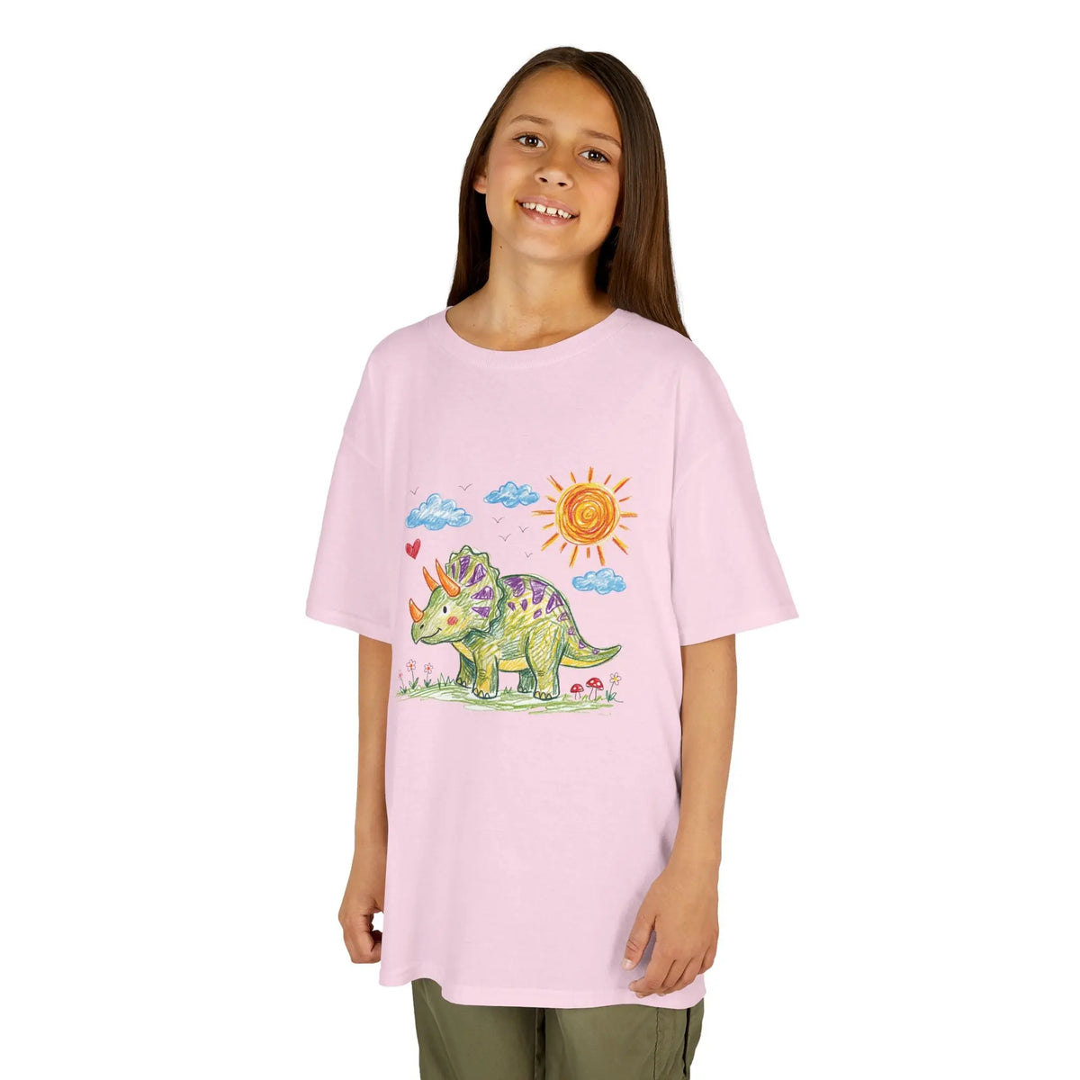 Triceratops Roaming | Pop Art Kids Tee House of Poco Loco