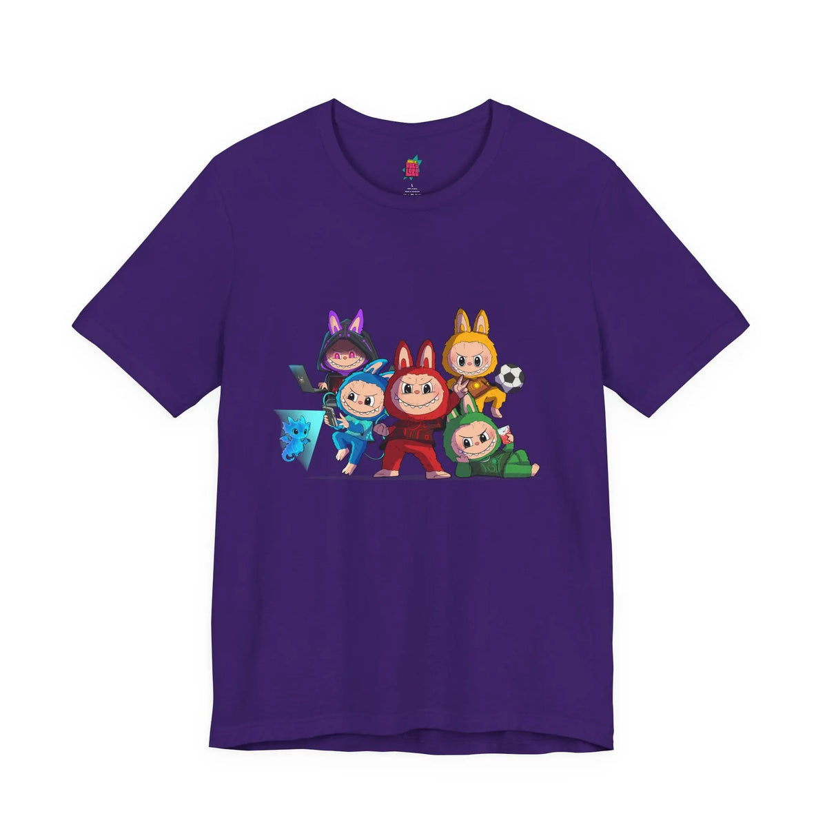 Labubu Assemble - Pop Art Unisex Tee House of Poco Loco