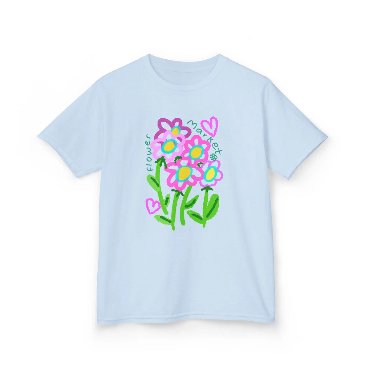 Doodle Floral Bouquet | Pop Art Kids Tee House of Poco Loco