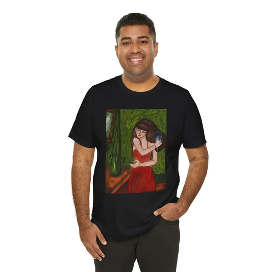 Combing Hair - Pop Art Unisex Tee House of Poco Loco