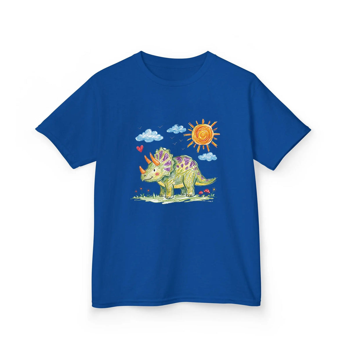 Triceratops Roaming | Pop Art Kids Tee House of Poco Loco