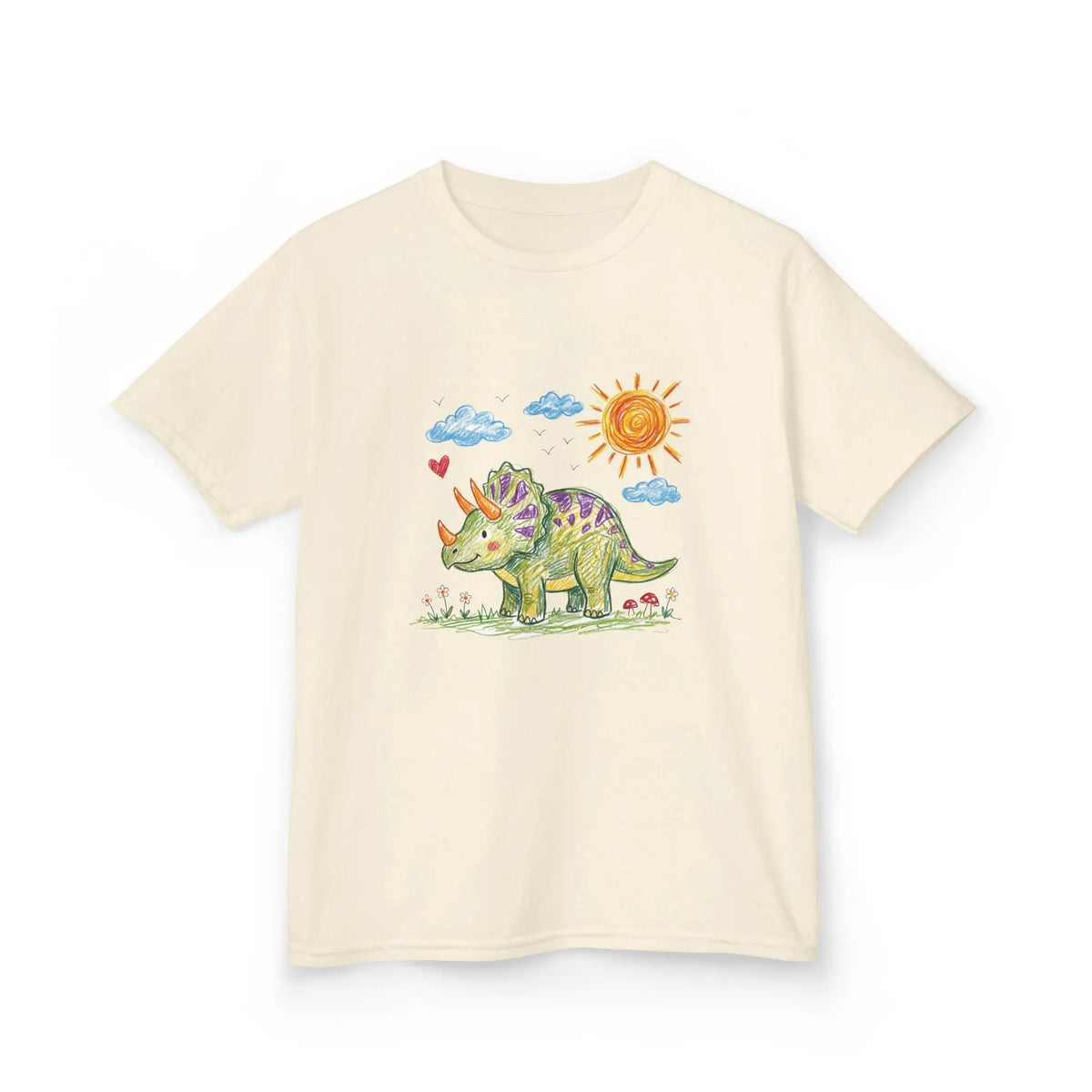 Triceratops Roaming | Pop Art Kids Tee House of Poco Loco
