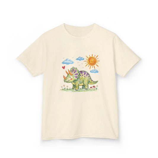 Triceratops Roaming | Pop Art Kids Tee House of Poco Loco
