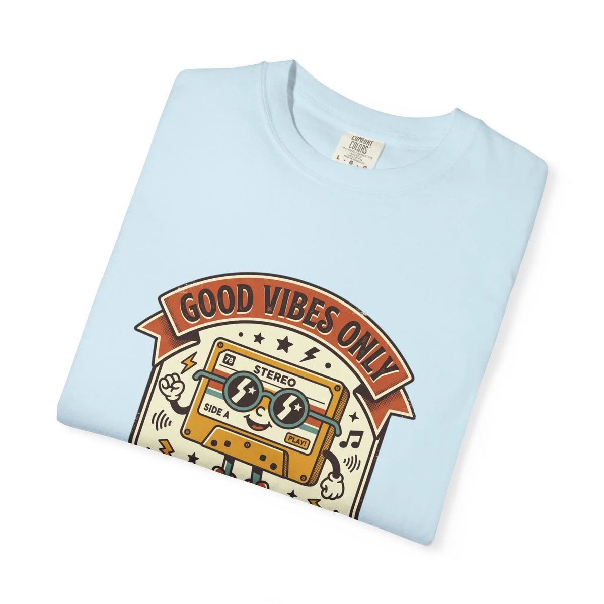 Good Vibes Only Cassette -  Vintage T-Shirt House of Poco Loco