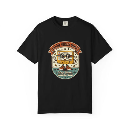 Good Vibes Only Cassette -  Vintage T-Shirt House of Poco Loco