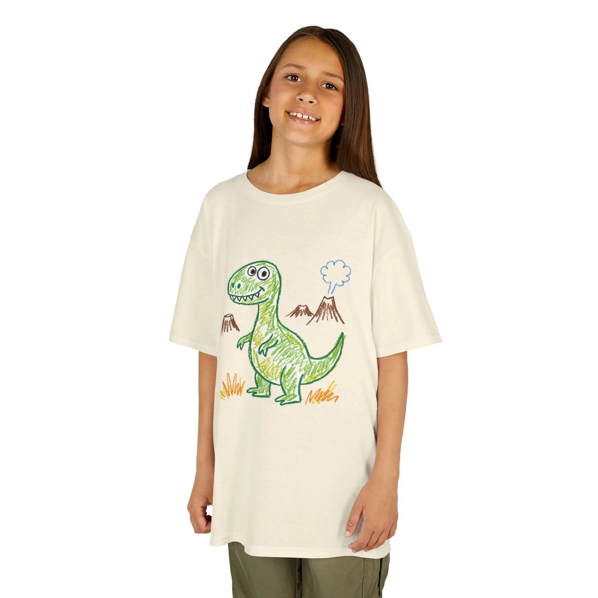 Standing Dino | Pop Art Kids Tee House of Poco Loco