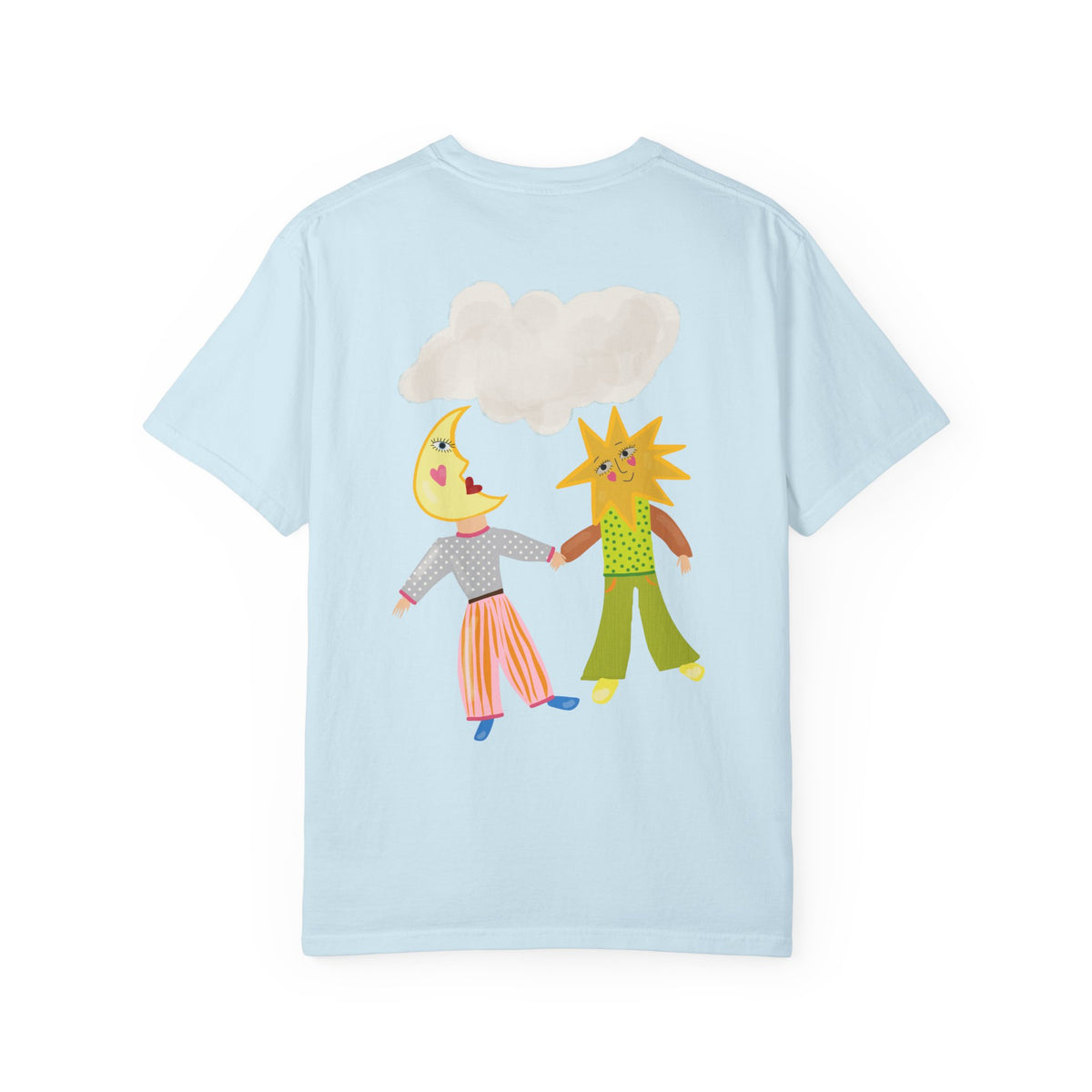 Sun and Moon Pop Art Unisex T-Shirt House of Poco Loco