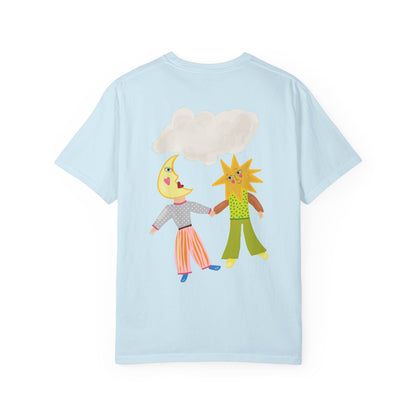 Sun and Moon Pop Art Unisex T-Shirt House of Poco Loco