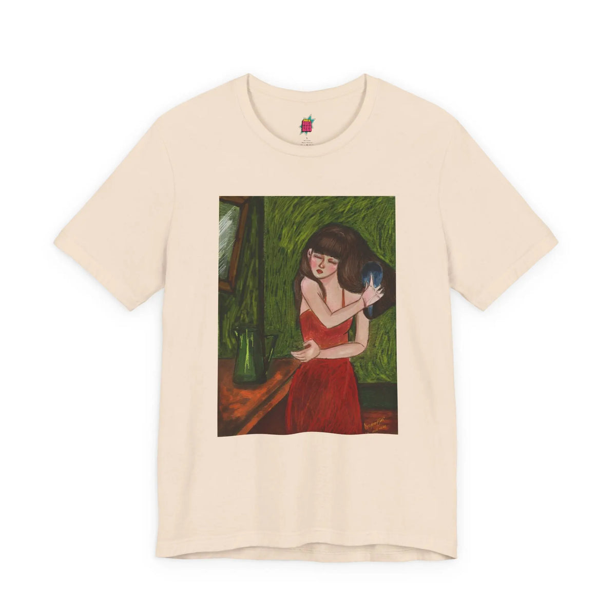 Combing Hair - Pop Art Unisex Tee House of Poco Loco