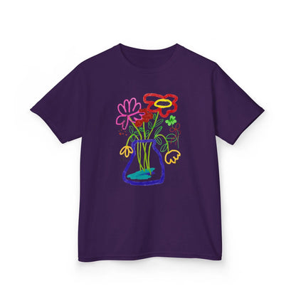Flower Pot Doodle | Pop Art Kids Tee House of Poco Loco
