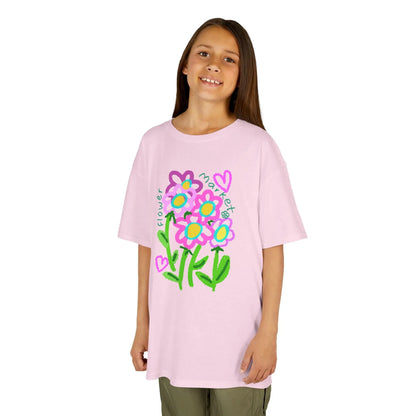 Doodle Floral Bouquet | Pop Art Kids Tee House of Poco Loco