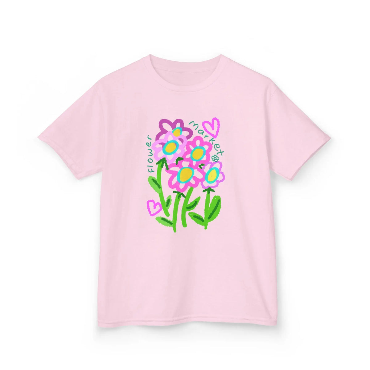 Doodle Floral Bouquet | Pop Art Kids Tee House of Poco Loco