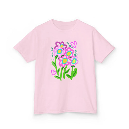 Doodle Floral Bouquet | Pop Art Kids Tee House of Poco Loco