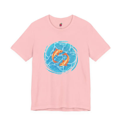 Fish in Blues - Pop Art Unisex Tee House of Poco Loco