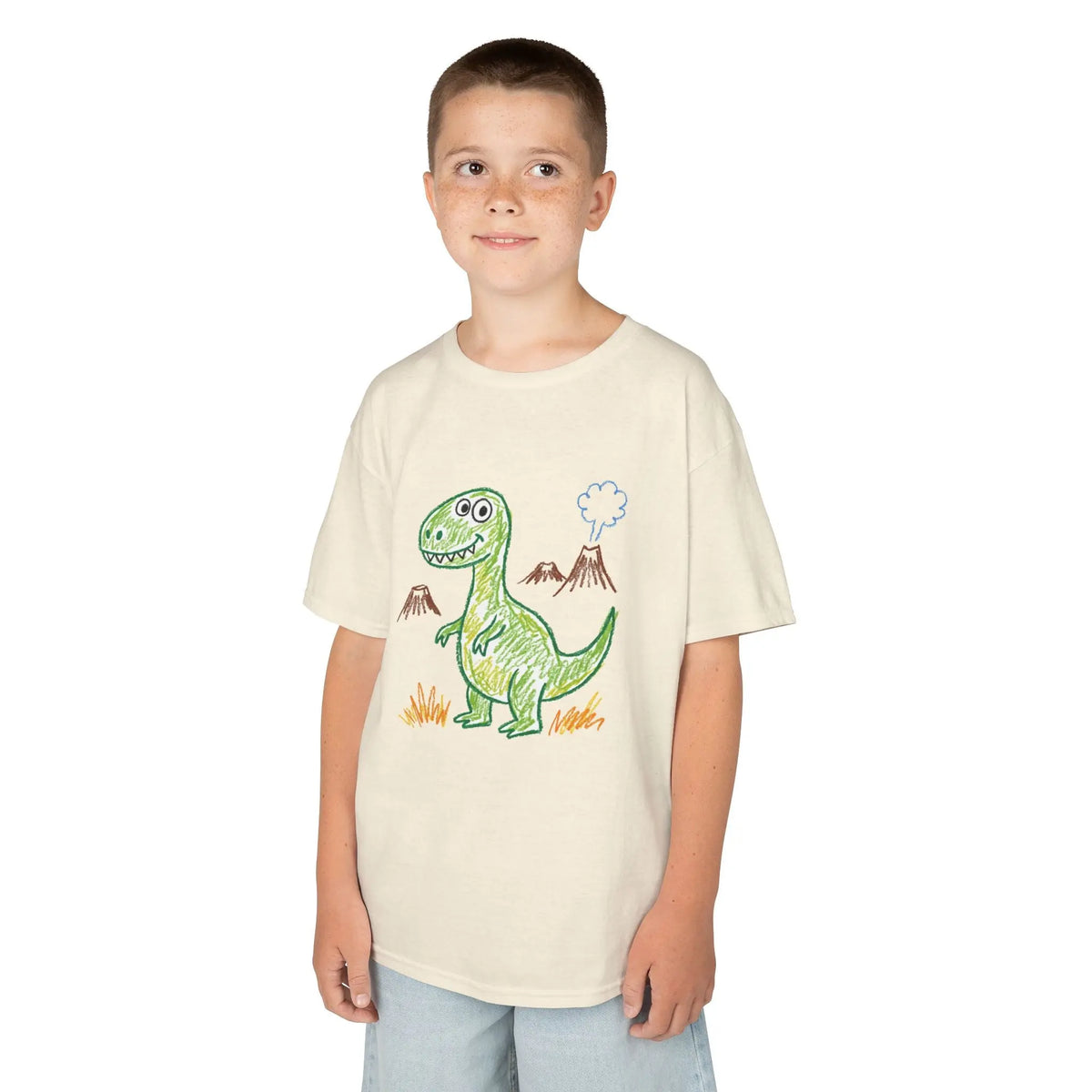 Standing Dino | Pop Art Kids Tee House of Poco Loco