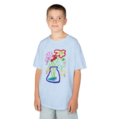 Flower Pot Doodle | Pop Art Kids Tee House of Poco Loco