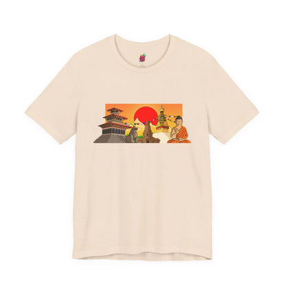 Kathmandu Valley - Pop Art T-Shirt Unisex House of Poco Loco