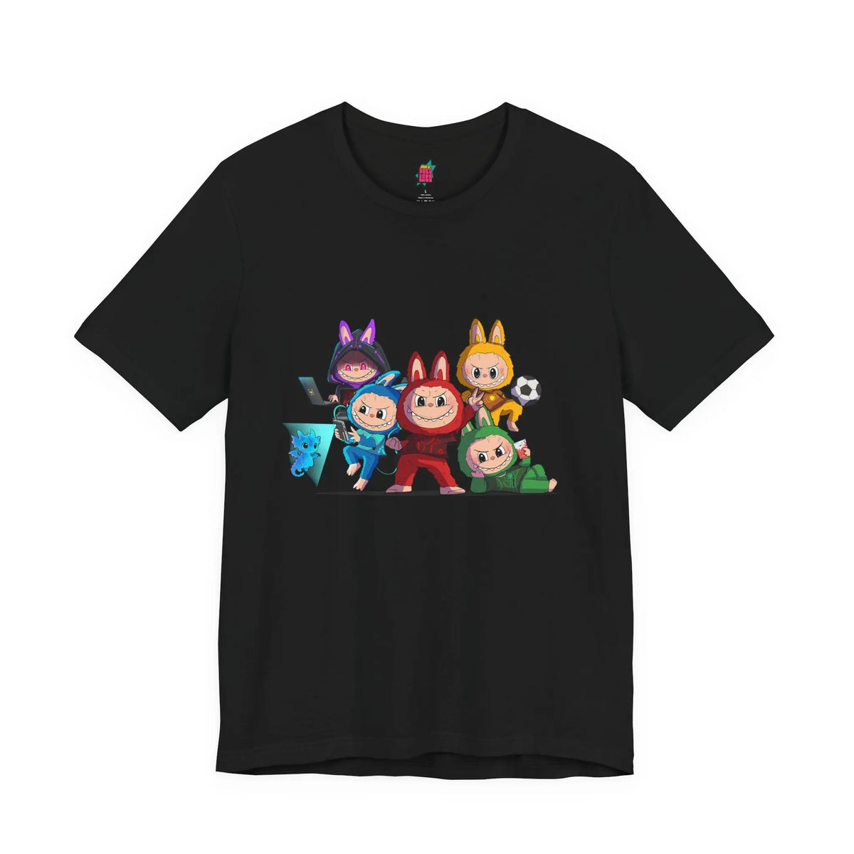 Labubu Assemble - Pop Art Unisex Tee House of Poco Loco