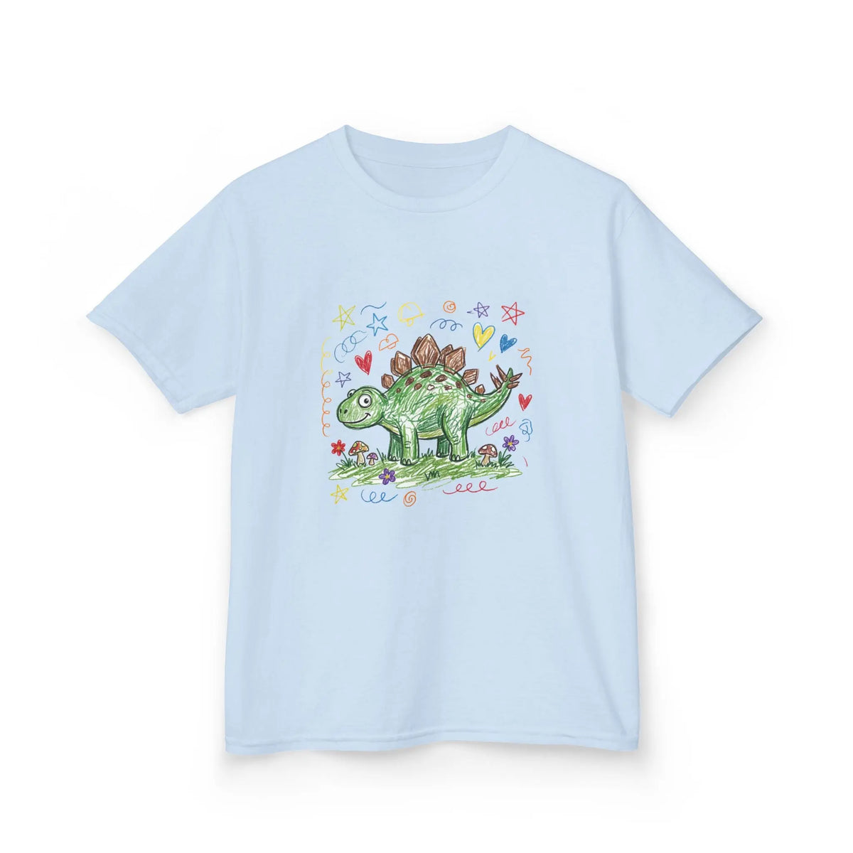 Stego Scribble Dino | Pop Art Kids Tee House of Poco Loco