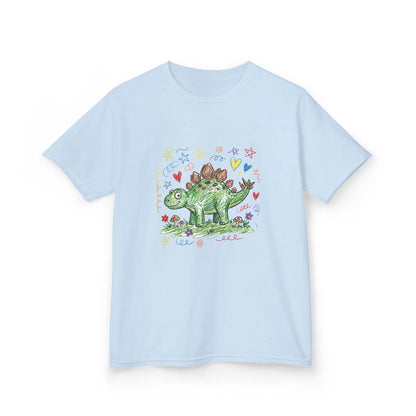Stego Scribble Dino | Pop Art Kids Tee House of Poco Loco