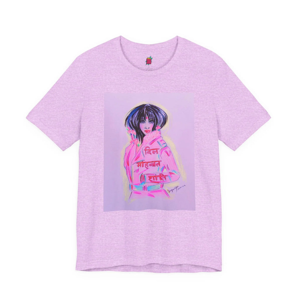 Lady Pink - Pop Art Unisex Tee House of Poco Loco