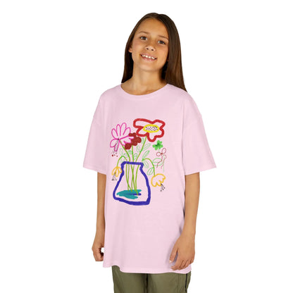 Flower Pot Doodle | Pop Art Kids Tee House of Poco Loco