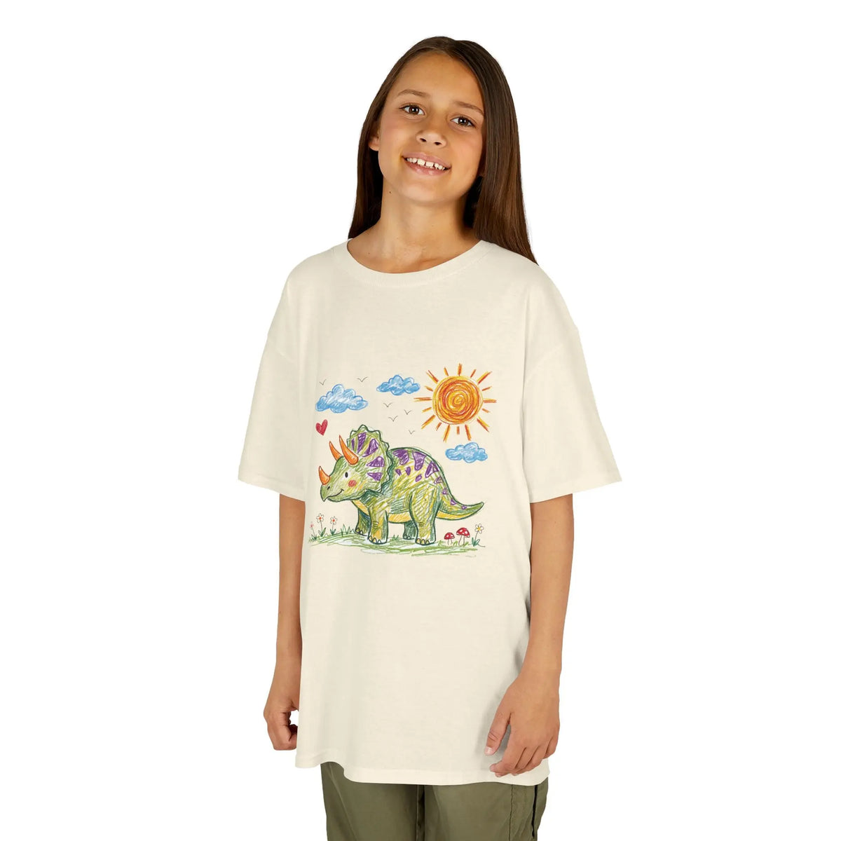 Triceratops Roaming | Pop Art Kids Tee House of Poco Loco